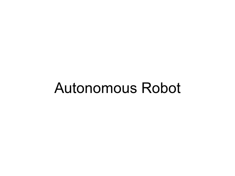 Autonomous Robot